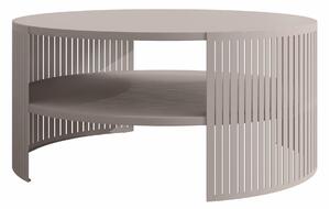 Dohányzóasztal Civer VIII, Fém, Laminált forgácslap, 40cm, Kasmír