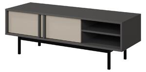 TV-állvány Levali 109, Laminált forgácslap, 43x123x43cm, Bézs, Antracit