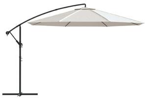 VidaXL Karos Napernyő - 3,5m - Homokfehér
