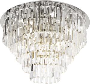 MaxLight Monaco mennyezeti lámpa több mint 6x40 W króm-kristály C0225
