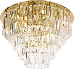 MaxLight Monaco mennyezeti lámpa több mint 6x40 W arany-kristály C0224