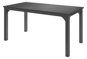 Asztal Oswego 137, 76x90cm, Fekete