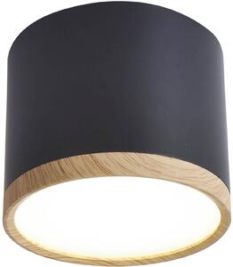 Candellux Tuba mennyezeti lámpa 1x9 W fekete-fa 2275949