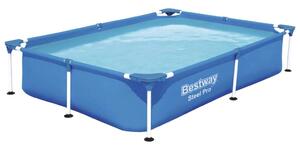 Bestway Steel Pro Fémvázas Medence - 221x150x43 cm