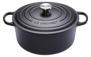 Le Creuset 21177260000430 nyeles lábas 5,3 L Kör Fekete