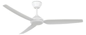 Polis mennyezeti ventilátor, fehér, Ø 137 cm, egyenáramú, IP55 – Beacon Beacon Lighting, Polis, Fehér, Nappali, Műanyag, Modern