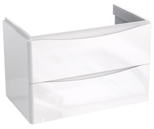 Strama Austin szekrény 78.1x44.6x51.7 cm Függesztett, mosdó alatti fehér 11.101.00