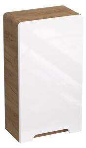 Strama Lupo szekrény 35x20x62 cm oldalt függő fehér-tölgy 22.300.00