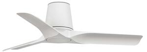 Hey S mennyezeti ventilátor, fehér, egyenáramú motor, csendes, 90 cm átmérőjű FARO BARCELONA, Hey S, Fehér, Nappali, Műanyag, Modern