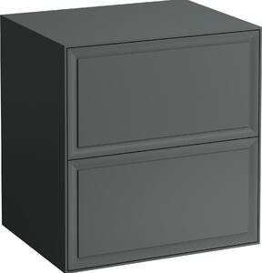 Laufen The New Classic szekrény pulttal 57.5x45.5x60 cm Függesztett, mosdó alatti szürke H4060060856271