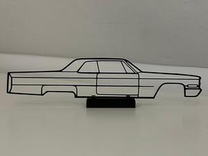 Cadillac Coupe DeVille faldekoráció