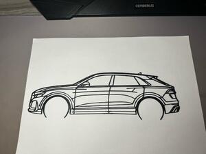 Audi RSQ8 faldekoráció