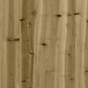 VidaXL impregnált fenyőfa gabion kerti pad 33 x 31 x 42 cm