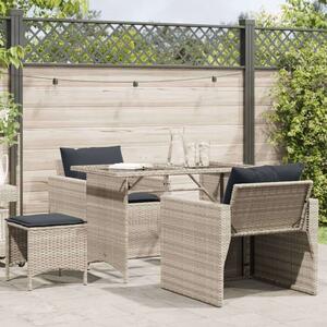 Vidaxl Polyrattan Kerti Ülőgarnitúra - 4 részes