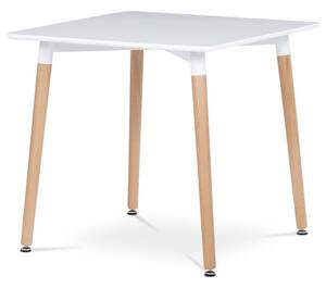 Étkezőasztal 80×80 cm, MDF, Fehér. DT-303 WT
