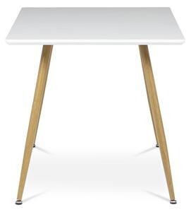 Étkezőasztal 140×80 cm, MDF, Fehér. HT-W1214 WT