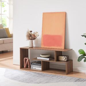 TV asztal Anän 100x30x42 cm diófa hatású [en.casa]