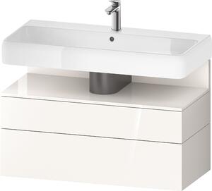 Duravit Qatego szekrény 99x47x59 cm Függesztett, mosdó alatti fehér QA4395022220010