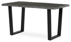 Étkezőasztal 140×80 cm, MDF, Szürke Tölgy. HT-F4214 GREY