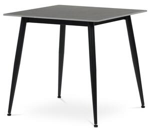 Étkezőasztal 80×80 cm, Kerámia Márvány. HT-398M GREY