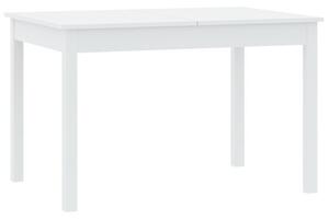 SENDI Étkezőasztal Fehér Színben 120 cm