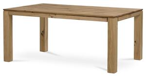 Étkezőasztal 180x90 cm, tömör tölgy lábak 8x8 cm