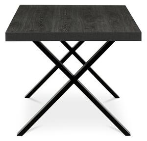 Étkezőasztal 180x90cm, laminált, szürke tölgy, HT-R5316 GREY