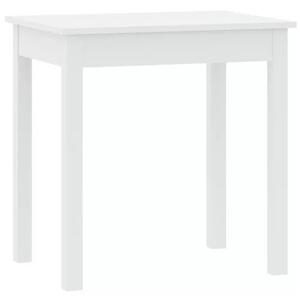 SENDI Étkezőasztal Fehér Színben. 75x55 cm Belföldi Raktárról