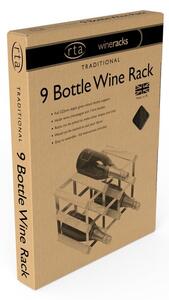 Fa bortartó állvány 9 palackhoz - RTA