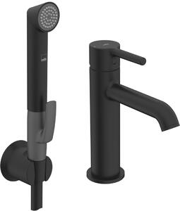 Oras Optima Style mosdócsap bidés zuhanyfejjel álló WARIANT-feketeU-OLTENS | SZCZEGOLY-feketeU-GROHE | fekete 2606FH-33