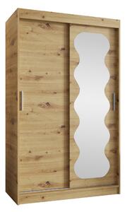Gardróbszekrény Hartford 578, Laminált forgácslap, 200x120x62cm, Artisan tölgy