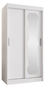 Gardróbszekrény Hartford 578, Laminált forgácslap, 200x100x62cm, Fehér