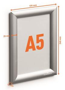 Posztertábla, fali, A5, alumínium keret, DURABLE (DB479523)