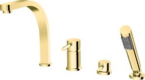 Besco Decco kád és zuhany csaptelep fürdőkád fölé WARIANT-aranyU-OLTENS | SZCZEGOLY-aranyU-GROHE | arany BW-D4-ZL