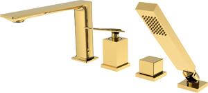 Besco Aspira kád és zuhany csaptelep fürdőkád fölé arany BW-A4-ZL