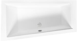 Besco Intima sarokkád 160x90 cm baloldali fehér #WAIT-160-NL