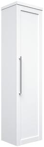 Cersanit Como szekrény 35x27x140 cm oldalt függő fehér S586-003-DSM