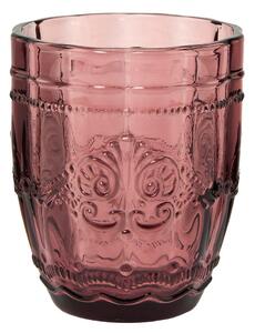 VICTORIAN vizes pohár, bordó 250 ml