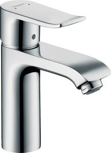 Mosdó csaptelep Hansgrohe Metris leeresztőszelep nélkül króm 31204000
