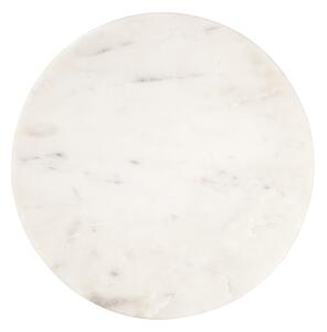 MARBLE márvány tál, fehér Ø 30cm