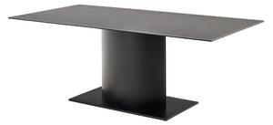 Asztal Norsica 1030, 76x100cm, Fekete