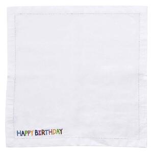HAPPY BIRTHDAY textil szalvéta 45x45 cm