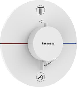 Hansgrohe ShowerSelect Comfort S kád és zuhany csaptelep süllyesztett igen fehér 15554700