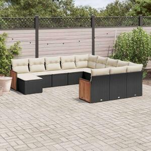 VidaXL Polyrattan Kerti Ülőgarnitúra - 12 részes