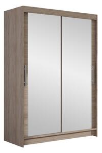 Gardróbszekrény Closico Pacron VII, Laminált forgácslap, 200x120x58cm, Triufel tölgy
