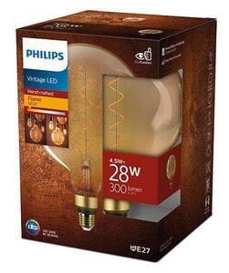Bec LED vintage (decorativ) Philips Classic Gold Giant G200, EyeC