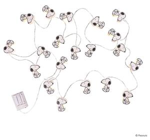 PEANUTS égősor Snoopy USB csatlakozóval, 20 LED égő