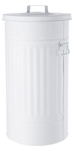 ZINC szemetesvödör/tárolóvödör, fehér 40 l