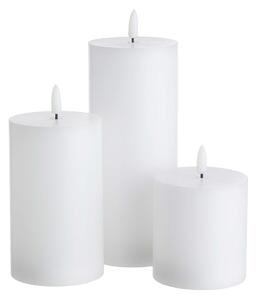 NORDIC LIGHT LED gyertya távirányítóval, fehér 3 darab