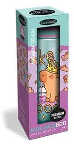 Kulacs, 600 ml, LIZZYSULI, Lollipop Capybara, zöld-lila (TICKULCB)